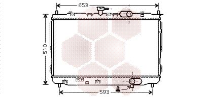 VAN WEZEL Radiators, Motora dzesēšanas sistēma 83002072